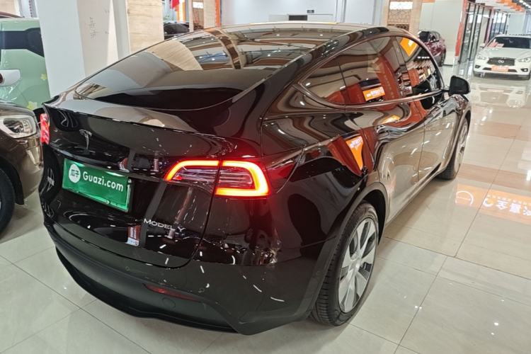 Used Tesla Model Y 2022 Revised Version Rear-Wheel Drive Rear Right 45 Deg