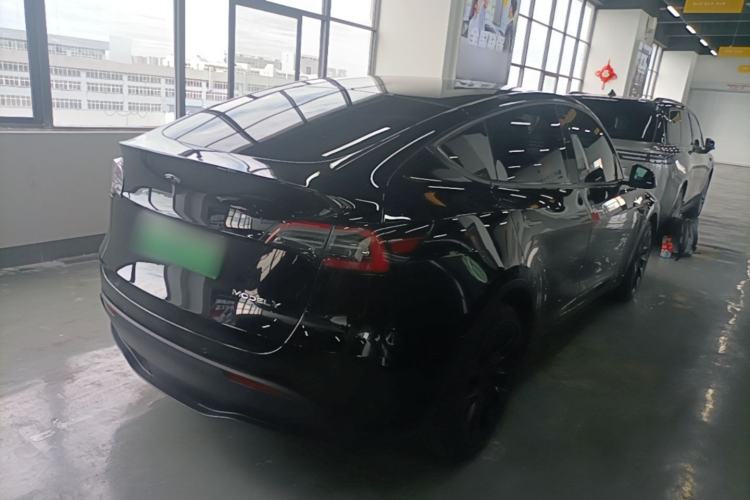 Used Tesla Model Y 2022 Revised Version Long-Range All-Wheel Drive Rear Right 45 Deg