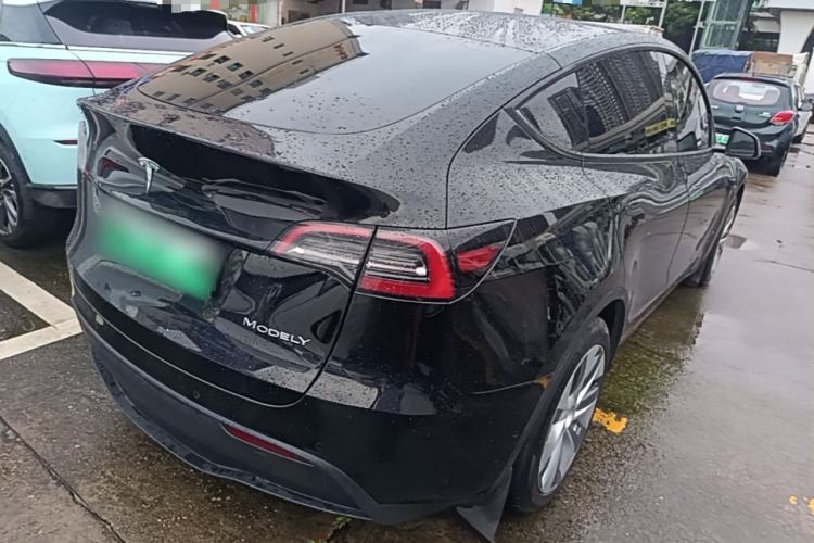 Used Tesla Model Y 2022 Revised Version Rear-Wheel Drive Rear Right 45 Deg