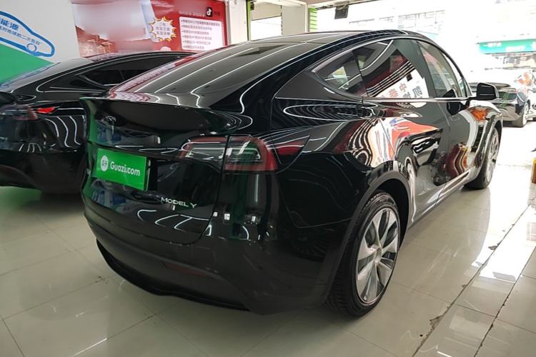 Used Tesla Model Y 2022 Revised Version Rear-Wheel Drive Rear Right 45 Deg