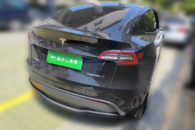 Used Tesla Model Y 2022 Revised Version Rear-Wheel Drive Rear Right 45 Deg