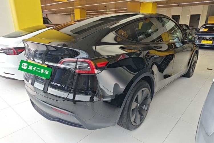Used Tesla Model Y 2022 Revised Version Rear-Wheel Drive Rear Right 45 Deg