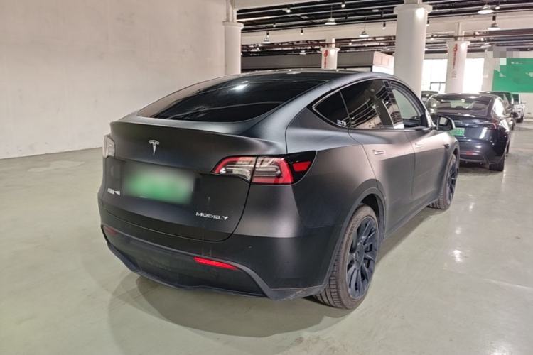 Used Tesla Model Y 2022 Revised Version Rear-Wheel Drive Rear Right 45 Deg