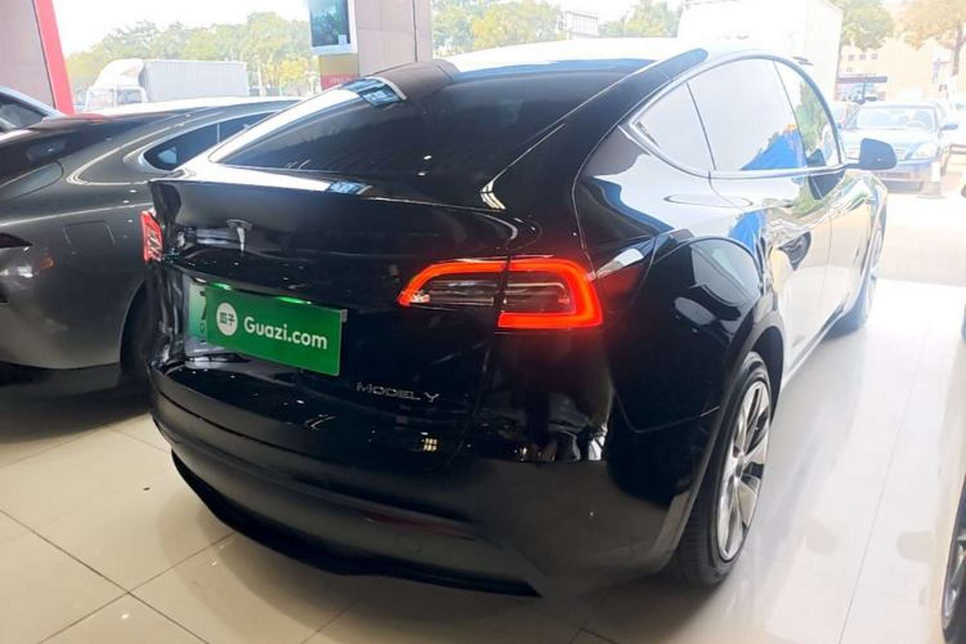Used Tesla Model Y 2022 Revised Version Rear-Wheel Drive Rear Right 45 Deg