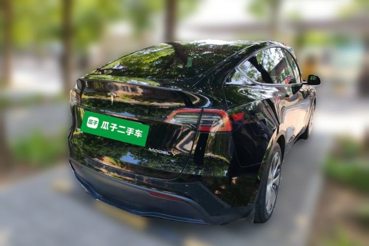 Used Tesla Model Y 2022 Revised Version Rear-Wheel Drive Rear Right 45 Deg