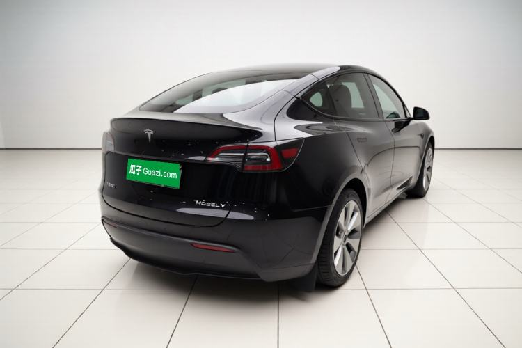 Used Tesla Model Y 2022 Revised Version Rear-Wheel Drive Rear Right 45 Deg