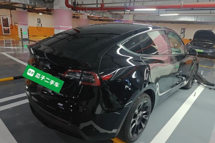 Used Tesla Model Y 2022 Revised Version Rear-Wheel Drive Rear Right 45 Deg