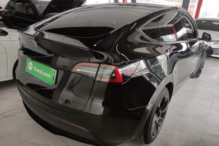 Used Tesla Model Y 2022 Revised Version Rear-Wheel Drive Rear Right 45 Deg