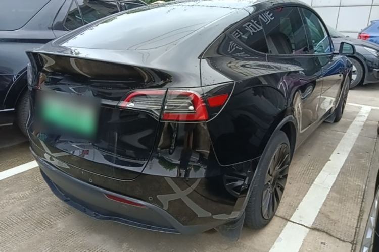 Used Tesla Model Y 2022 Revised Version Rear-Wheel Drive Rear Right 45 Deg