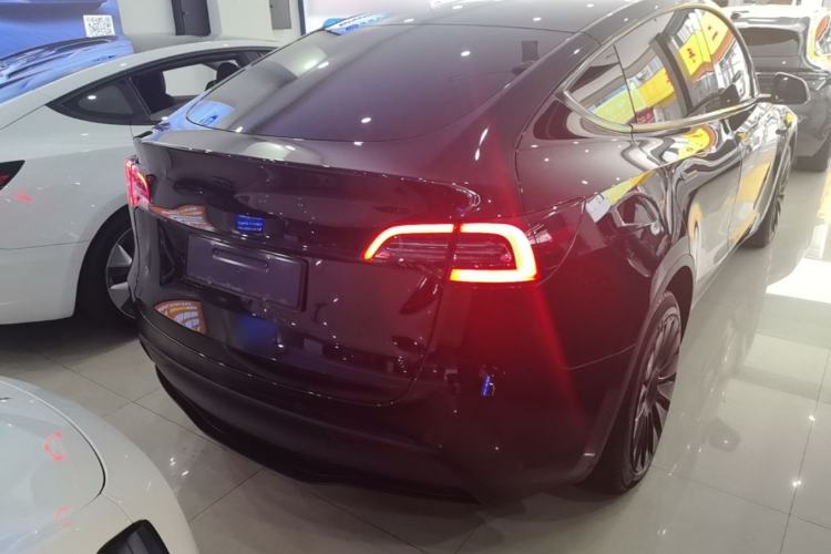 Used Tesla Model Y 2022 Revised Version Long-Range All-Wheel Drive Rear Right 45 Deg