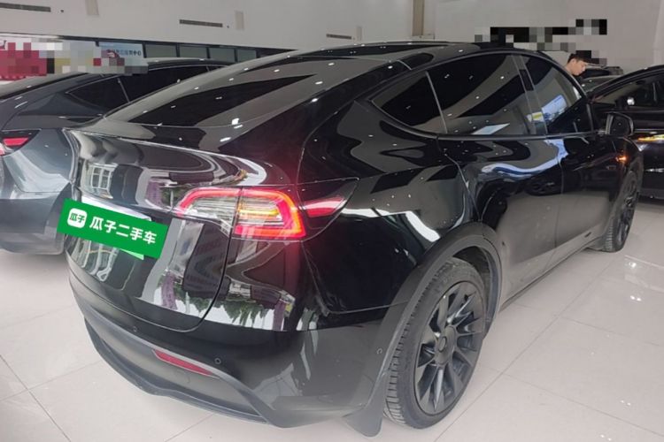Used Tesla Model Y 2022 Revised Version Rear-Wheel Drive Rear Right 45 Deg