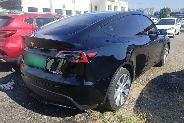 Used Tesla Model Y 2022 Revised Version Rear-Wheel Drive Rear Right 45 Deg