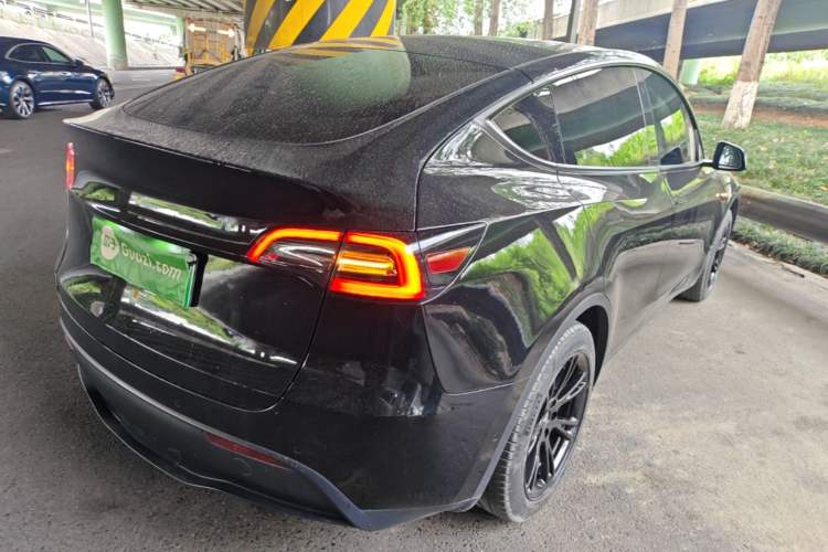 Used Tesla Model Y 2022 Revised Version Rear-Wheel Drive Rear Right 45 Deg