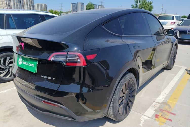 Used Tesla Model Y 2022 Revised Version Rear-Wheel Drive Rear Right 45 Deg