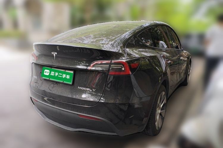 Used Tesla Model Y 2022 Revised Version Rear-Wheel Drive Rear Right 45 Deg