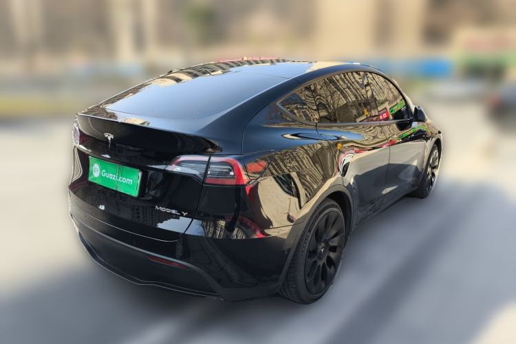 Used Tesla Model Y 2022 Revised Version Rear-Wheel Drive Rear Right 45 Deg