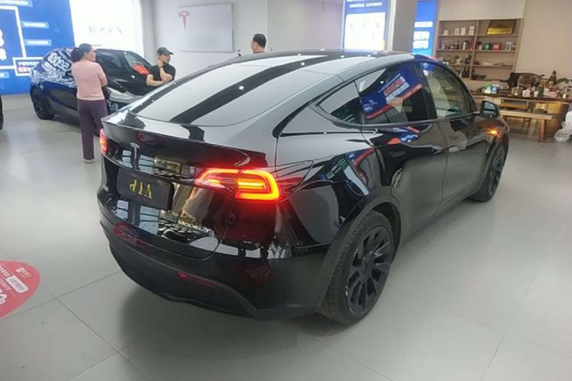 Used Tesla Model Y 2022 Revised Version Rear-Wheel Drive Rear Right 45 Deg