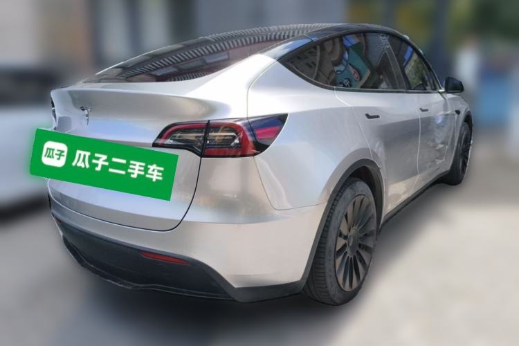 Used Tesla Model Y 2022 Revised Version Rear-Wheel Drive Rear Right 45 Deg