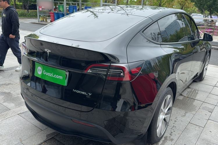 Used Tesla Model Y 2022 Revised Version Rear-Wheel Drive Rear Right 45 Deg