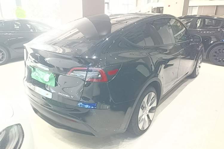 Used Tesla Model Y 2022 Revised Version Rear-Wheel Drive Rear Right 45 Deg
