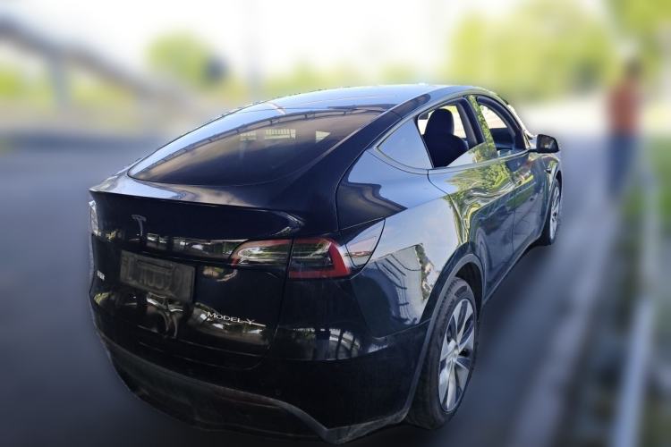 Used Tesla Model Y 2022 Revised Version Long-Range All-Wheel Drive Rear Right 45 Deg