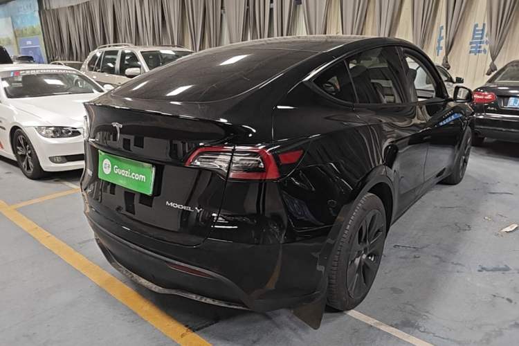 Used Tesla Model Y 2022 Revised Version Rear-Wheel Drive Rear Right 45 Deg