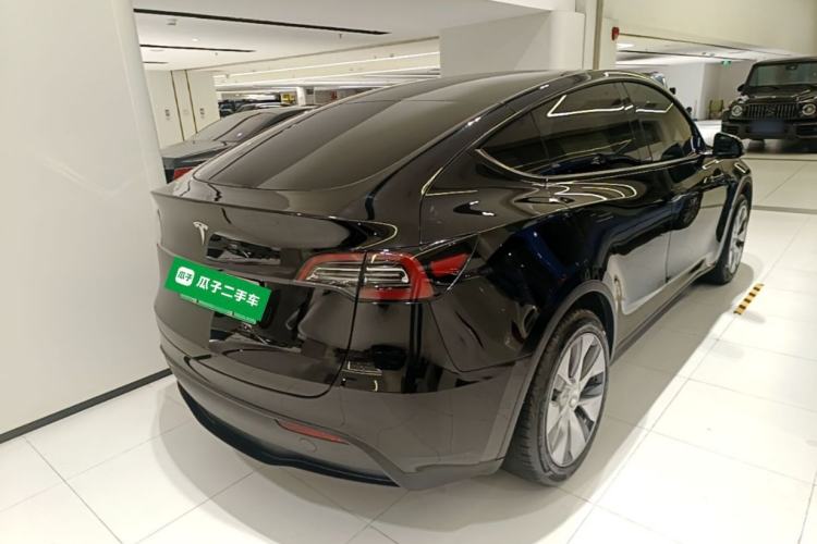 Used Tesla Model Y 2022 Revised Version Rear-Wheel Drive Rear Right 45 Deg