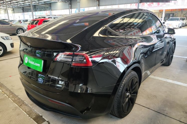 Used Tesla Model Y 2022 Rear-Wheel-Drive Version Rear Right 45 Deg