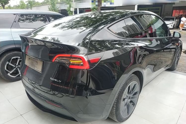 Used Tesla Model Y 2022 Revised Version Rear-Wheel Drive Rear Right 45 Deg