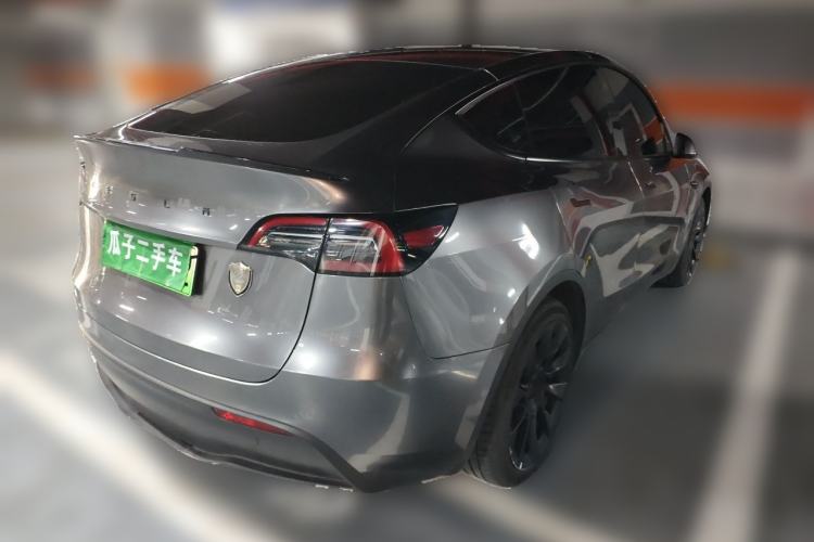 Used Tesla Model Y 2022 Revised Version Rear-Wheel Drive Rear Right 45 Deg