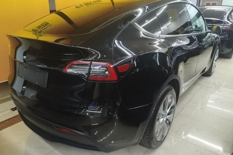 Used Tesla Model Y 2022 Revised Version Rear-Wheel Drive Rear Right 45 Deg