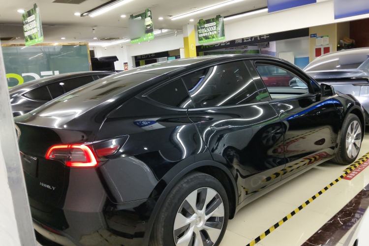 Used Tesla Model Y 2022 Revised Version Rear-Wheel Drive Rear Right 45 Deg