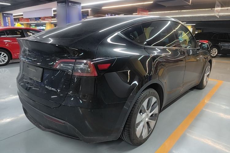 Used Tesla Model Y 2022 Revised Version Rear-Wheel Drive Rear Right 45 Deg