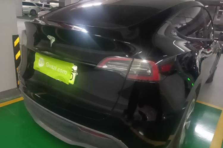 Used Tesla Model Y 2022 Revised Version Rear-Wheel Drive Rear Right 45 Deg