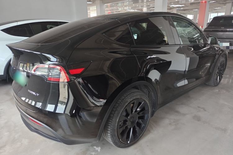 Used Tesla Model Y 2022 Long-Range All-Wheel-Drive Version Rear Right 45 Deg