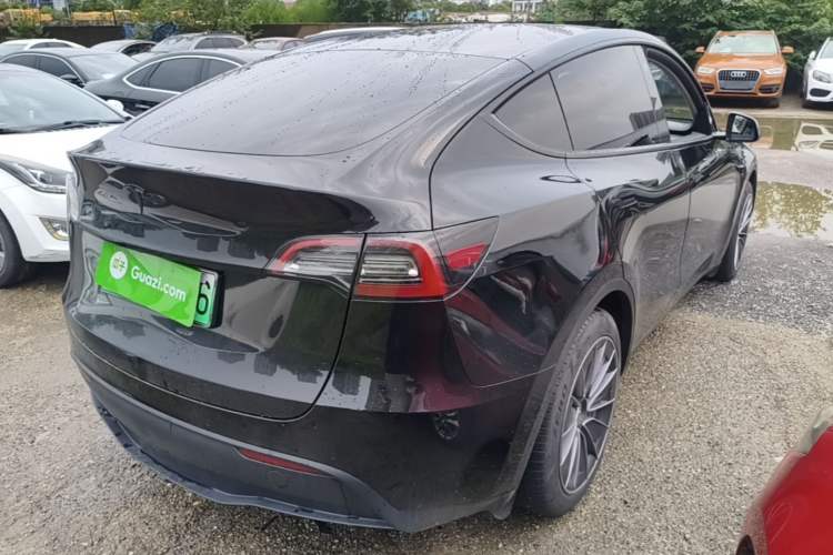 Used Tesla Model Y 2022 Revised Version Rear-Wheel Drive Rear Right 45 Deg