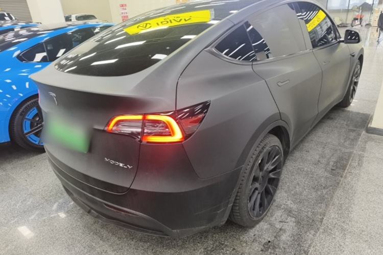 Used Tesla Model Y 2022 Revised Version Rear-Wheel Drive Rear Right 45 Deg