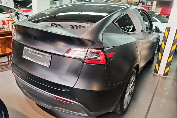 Used Tesla Model Y 2022 Revised Version Rear-Wheel Drive Rear Right 45 Deg