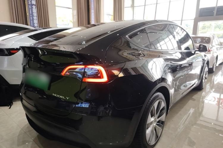 Used Tesla Model Y 2022 Revised Version Rear-Wheel Drive Rear Right 45 Deg