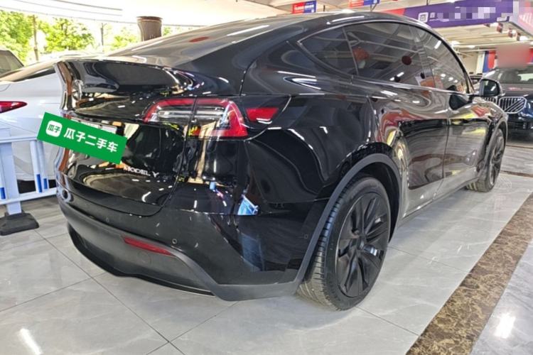 Used Tesla Model Y 2022 Revised Version Rear-Wheel Drive Rear Right 45 Deg