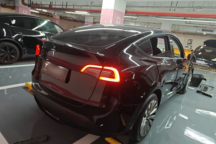 Used Tesla Model Y 2022 Revised Version Rear-Wheel Drive Rear Right 45 Deg