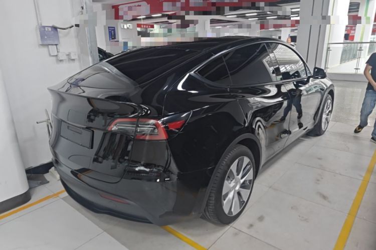 Used Tesla Model Y 2022 Revised Version Rear-Wheel Drive Rear Right 45 Deg