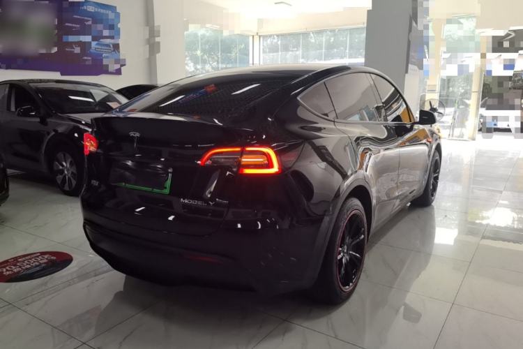 Used Tesla Model Y 2022 Revised Version Rear-Wheel Drive Rear Right 45 Deg
