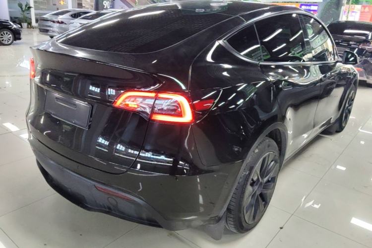 Used Tesla Model Y 2022 Revised Version Long-Range All-Wheel Drive Rear Right 45 Deg