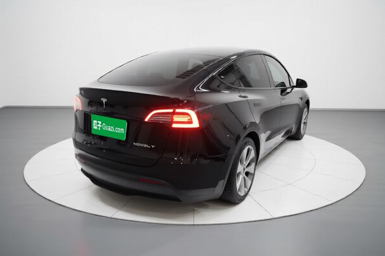 Used Tesla Model Y 2022 Revised Version Rear-Wheel Drive Rear Right 45 Deg