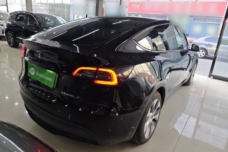 Used Tesla Model Y 2022 Revised Version Long-Range All-Wheel Drive Rear Right 45 Deg
