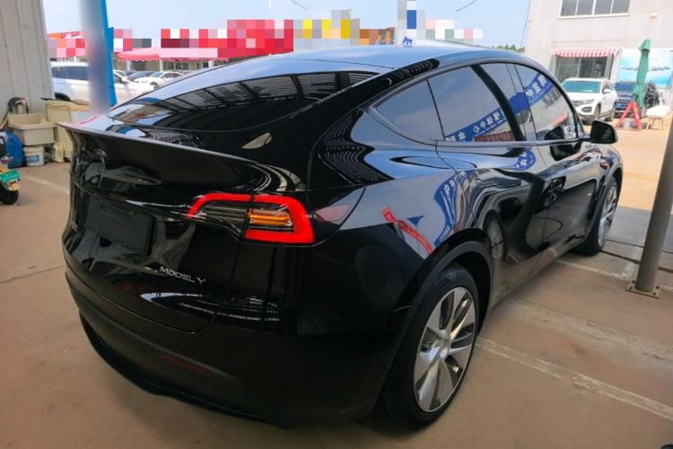 Used Tesla Model Y 2022 Revised Version Rear-Wheel Drive Rear Right 45 Deg