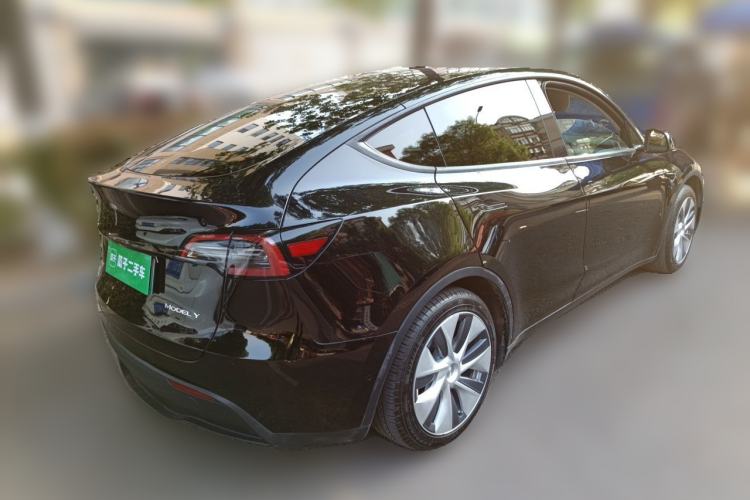 Used Tesla Model Y 2022 Revised Version Rear-Wheel Drive Rear Right 45 Deg