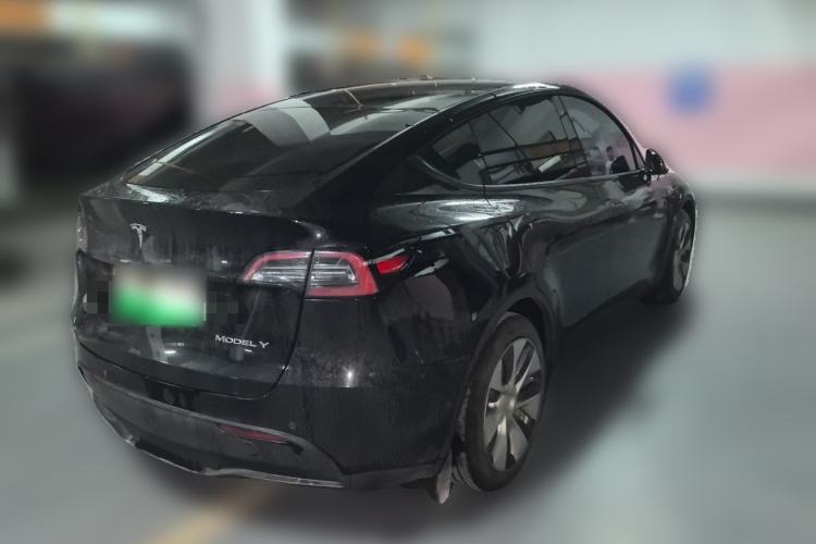 Used Tesla Model Y 2022 Revised Version Rear-Wheel Drive Rear Right 45 Deg