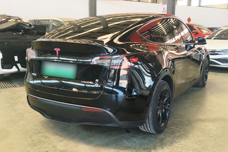 Used Tesla Model Y 2022 Revised Version Rear-Wheel Drive Rear Right 45 Deg